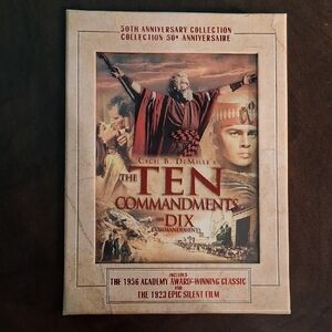 The Ten Commandments 50th Anniversary 3 DVD Set